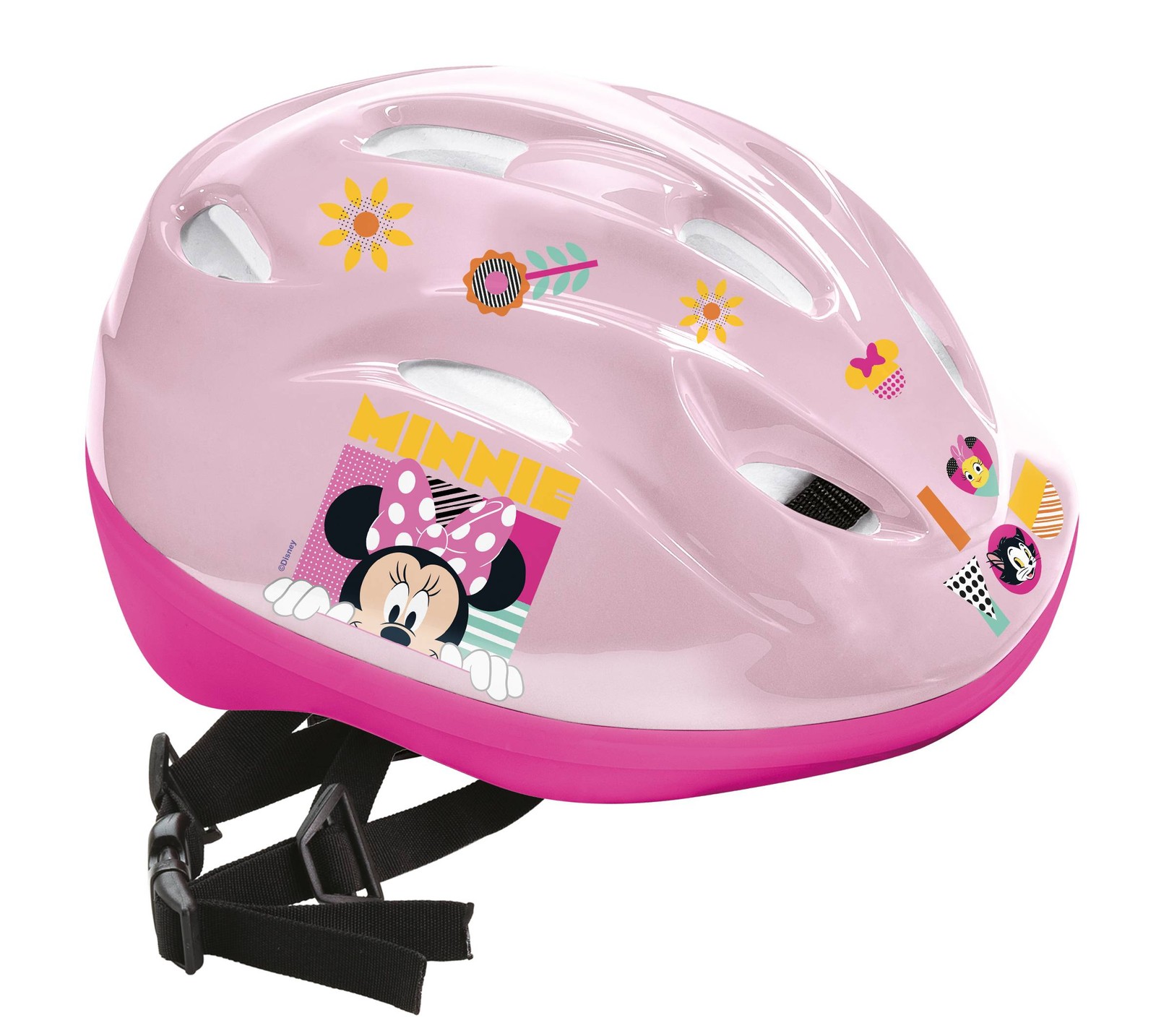 Casco Minnie Protettivo, elmetto bici ,monopattini o pattini per bambini