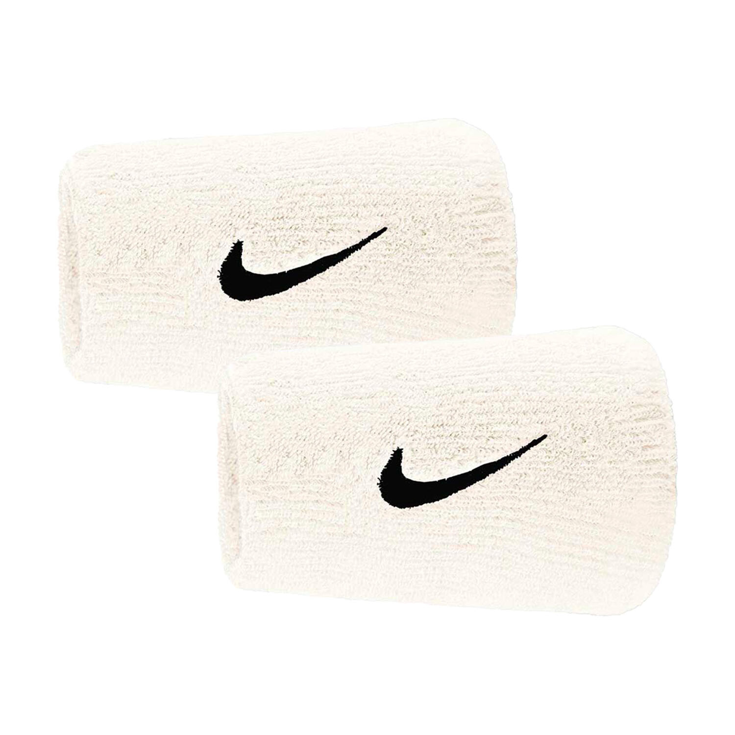 Coppia di Polsini Alti Padel Nike Tennis Premier Doublewide Tergisudore Ivory