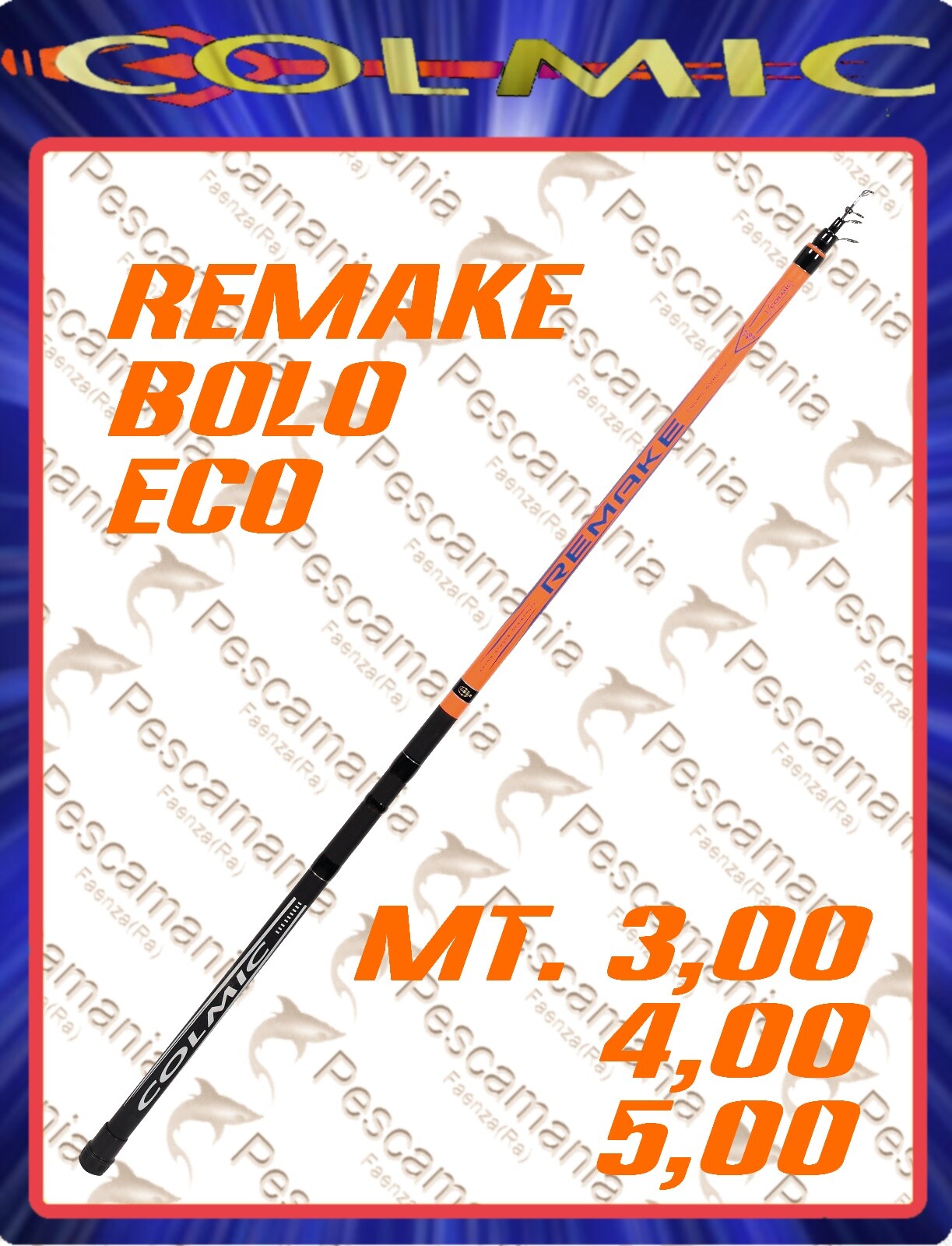 Canna colmic Remake Bolo mt. 4,00 anellata