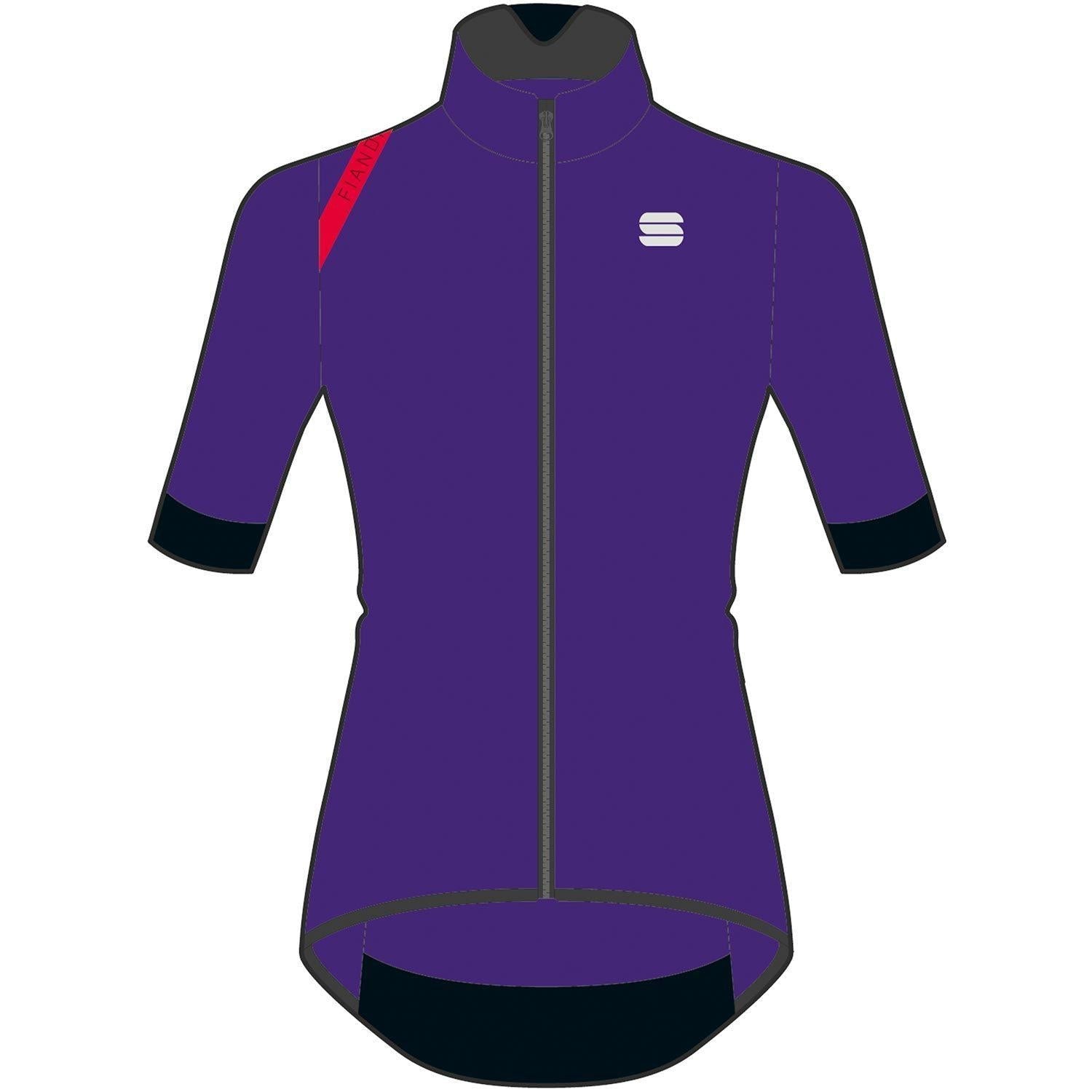 Sportful Fiandre Light NoRain Women's Short Sleeve Jacket M Violet