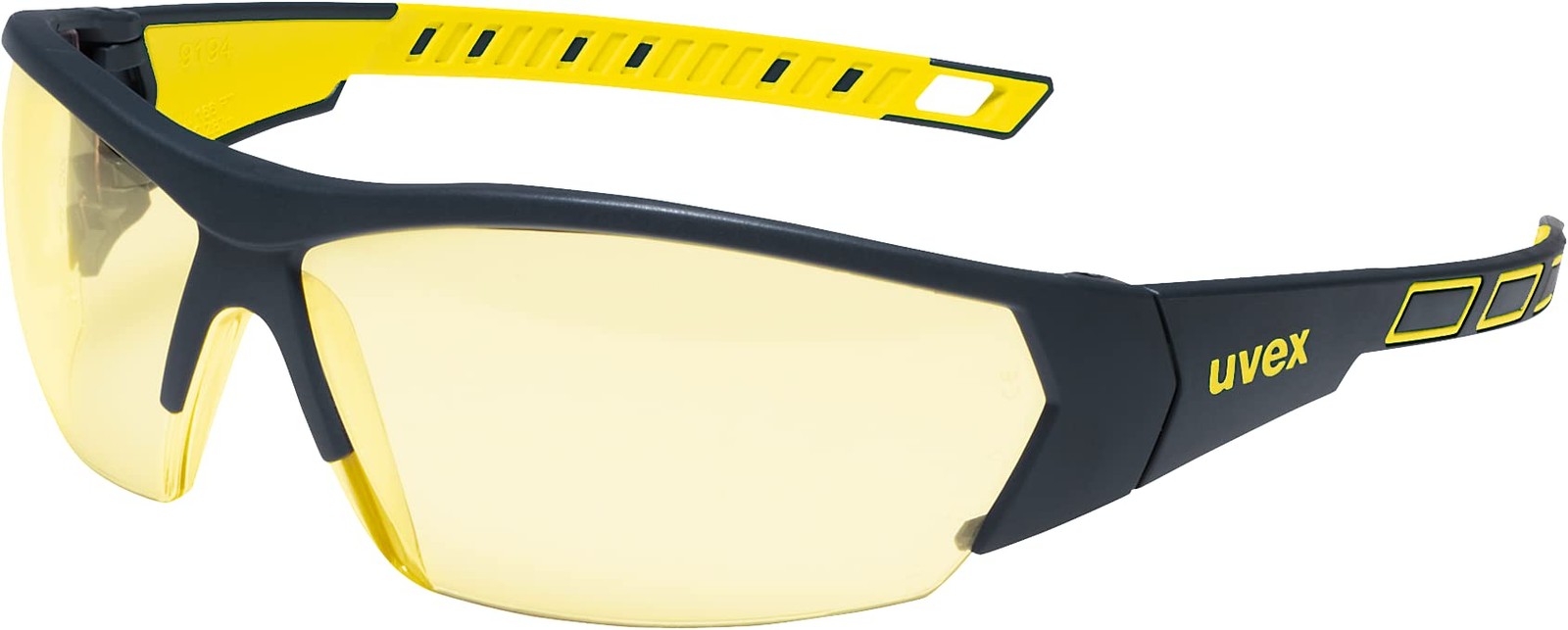 Uvex UX-Oo-Works_Y Safety Glasses, Yellow, Uni Size One Size Yellow