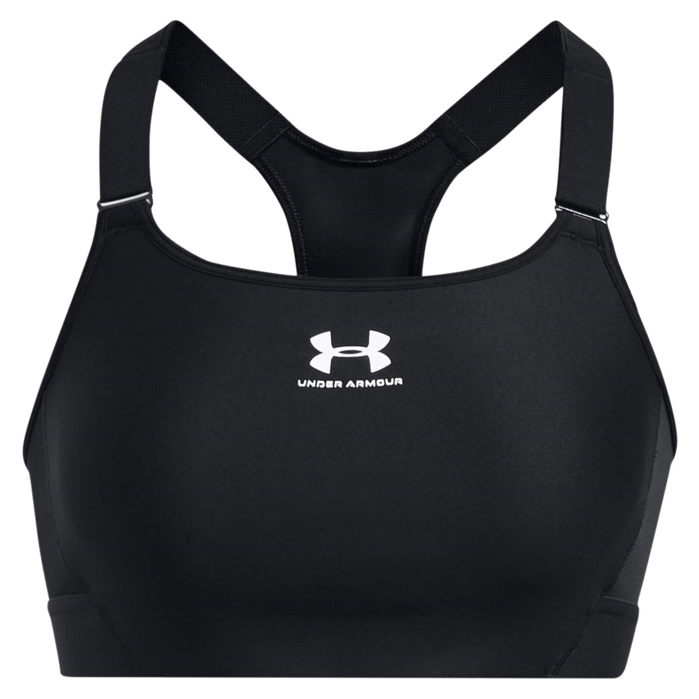 UNDER ARMOUR HEATGEAR HIGH SUPPORT BRA TOP DONNA
