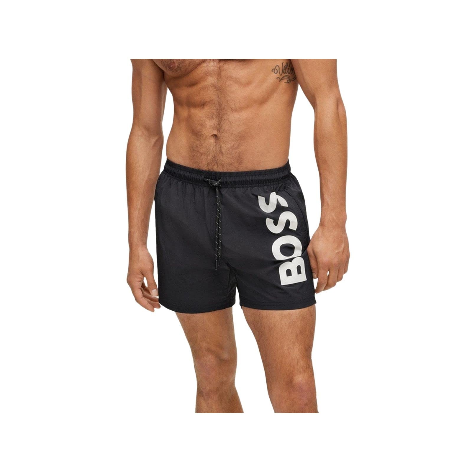 Boss Mens Swim Shorts L Black