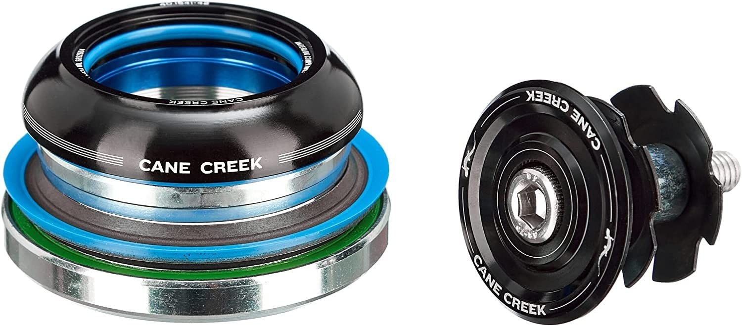 Cane Creek 40 IS41/28.6 IS52/40 Short Cover Headset Black IS41/28.6 x IS52/40