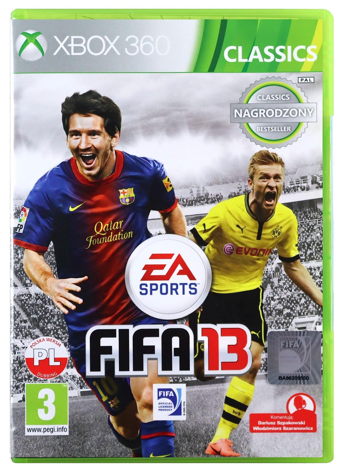 FIFA 13 CLASSIC  XBOX (DVD)