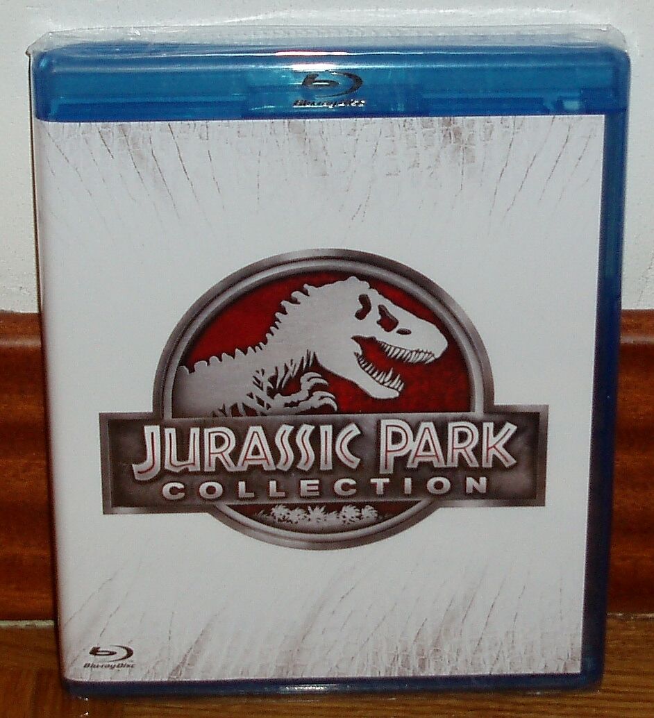 Trilogia Jurassic Park + World 4 blu ray Parco Nuovo Castellano