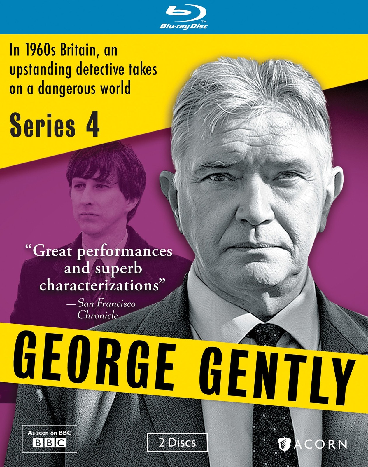 George Gently: Series 4 (Blu-ray) James Acton Jay Miller Niek Versteeg