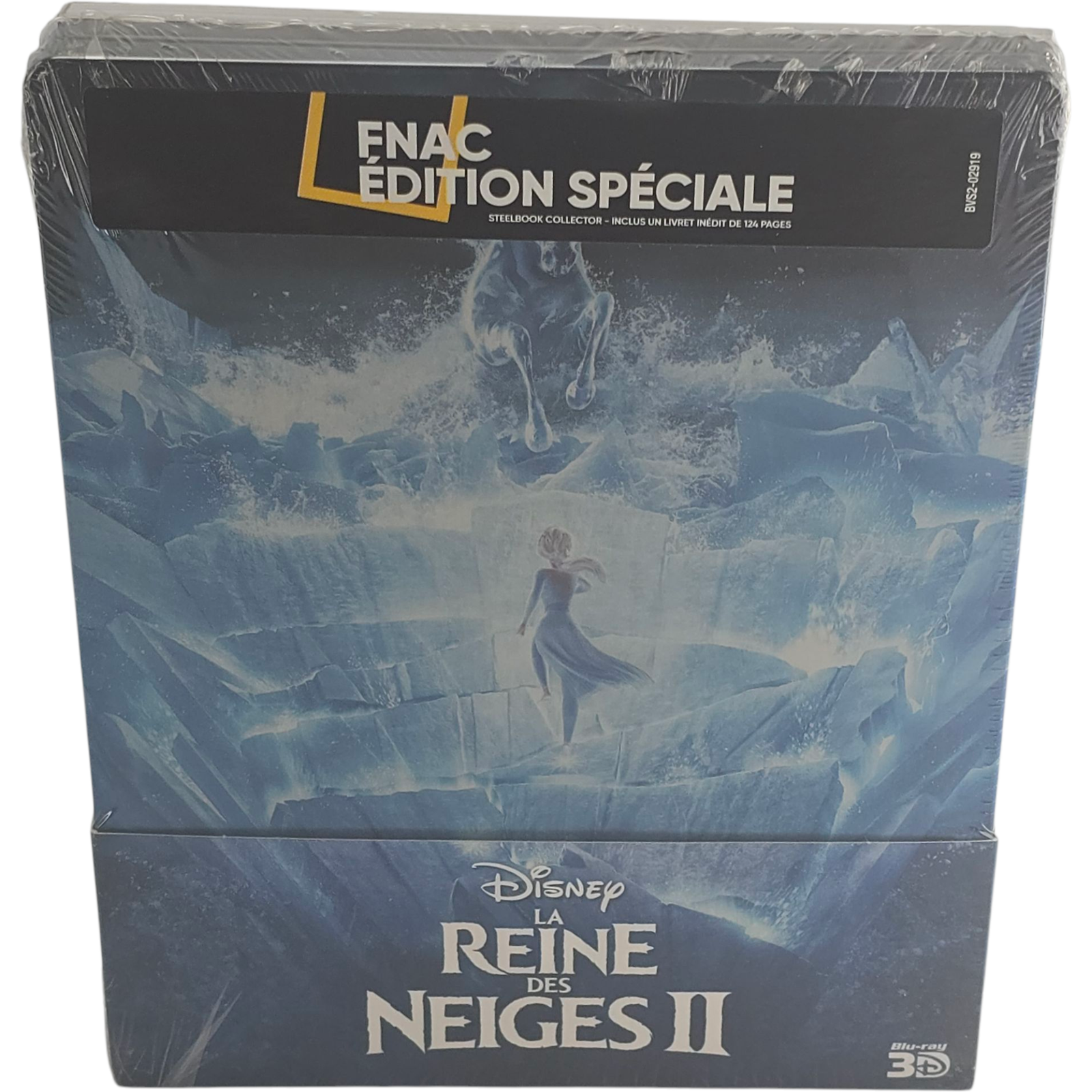 La Regina Delle Nevi 1 + 2 Blu-ray 3D + Blu-ray SteelBook Disney Limitata Fnac B