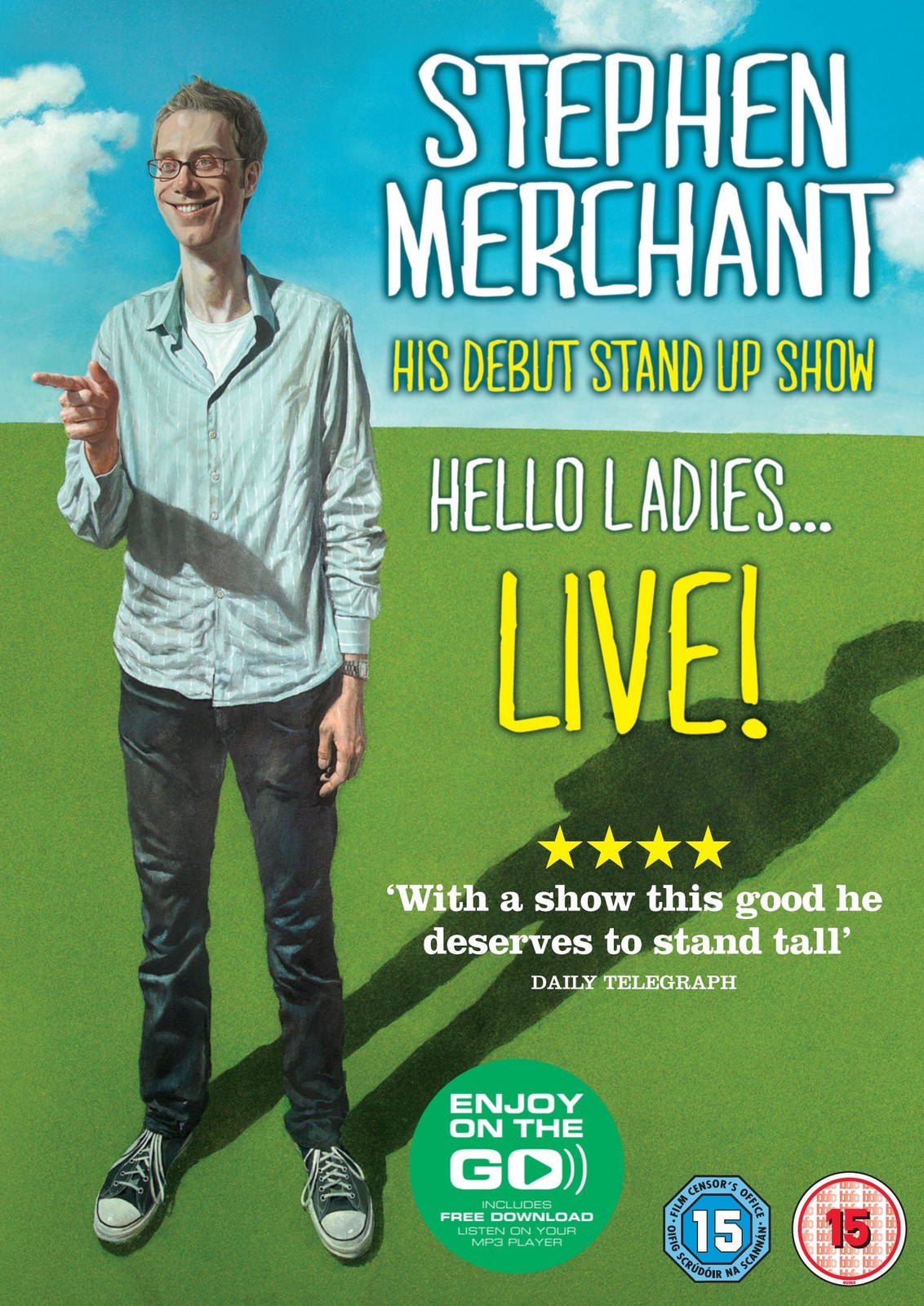 Stephen Merchant Live - Hello Ladies  (2011) (DVD) Stephen Merchant