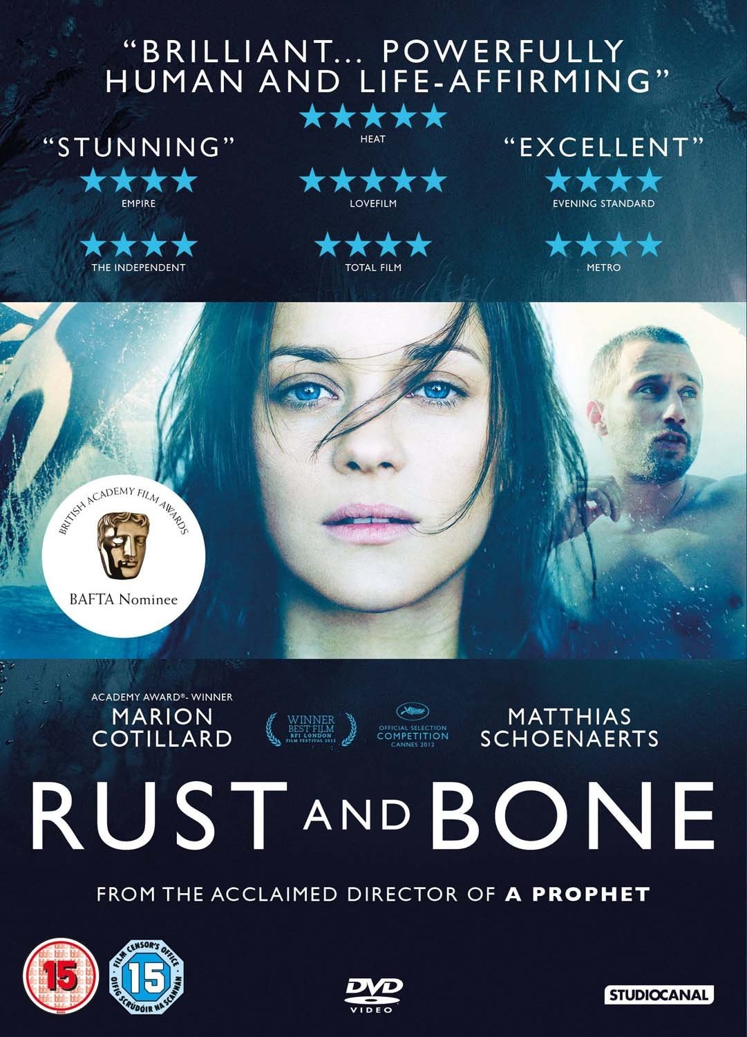Rust And Bone (DVD) Marion Cotillard Matthias Schoenaerts Céline Sallette