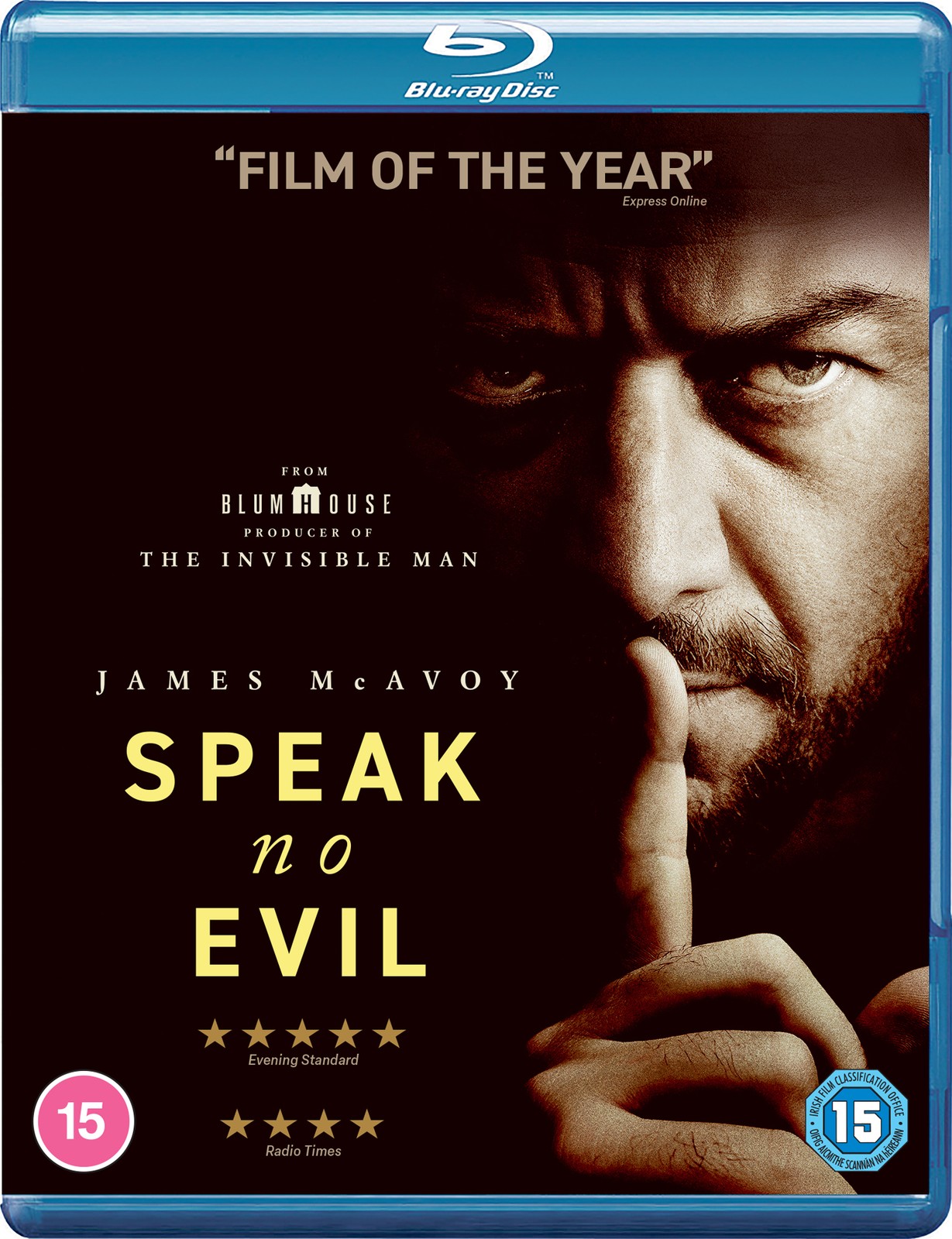 Speak No Evil (Blu-ray) Scoot McNairy Mackenzie Davis James McAvoy Kris Hitchen