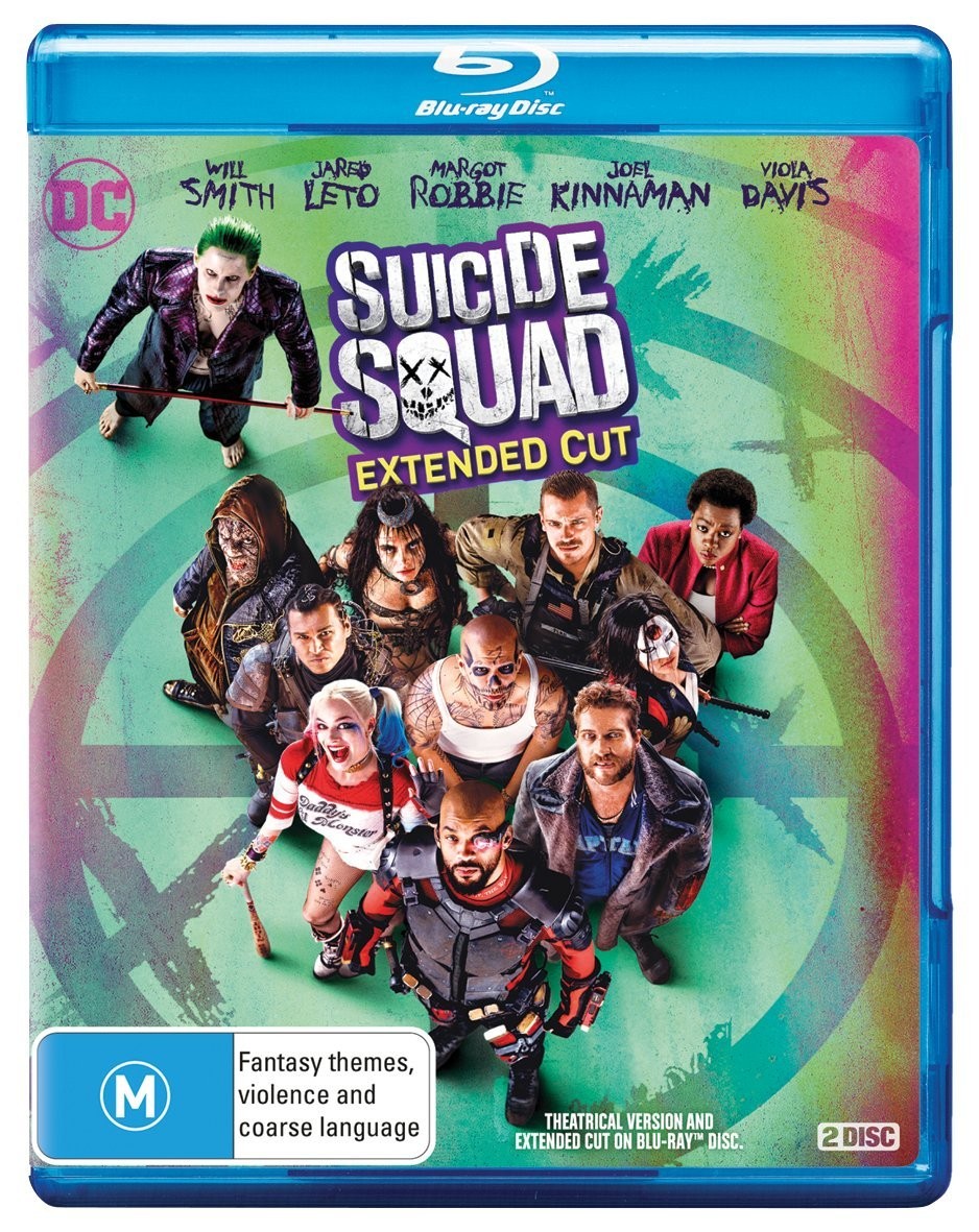 Suicide Squad: Extended Cut   UV (Blu-ray) Will Smith Jared Leto Margot Robbie