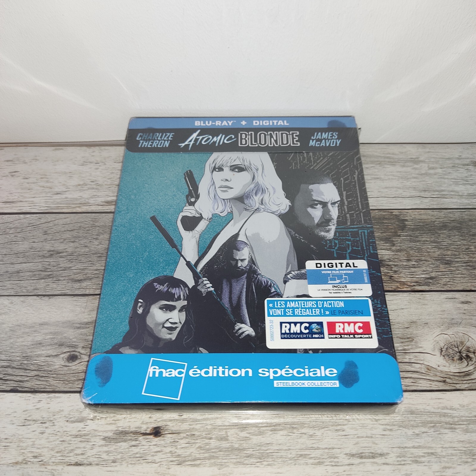 Atomic Blonde STEELBOOK [Blu-ray] - NUOVO