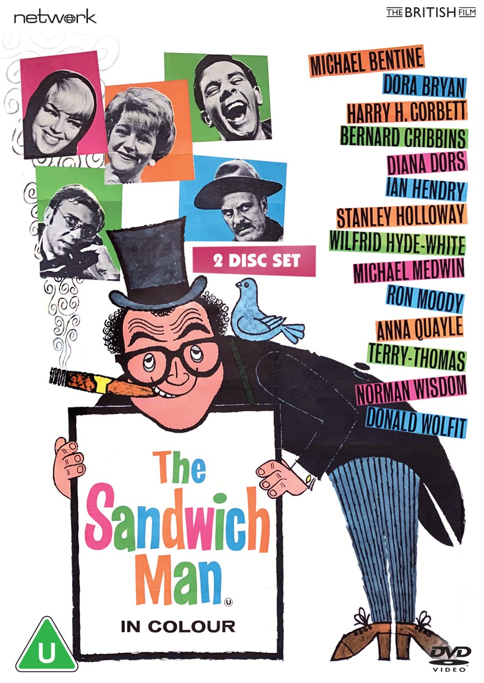The Sandwich Man (DVD) Michael Bentine Harry H. Corbett Bernard Cribbins
