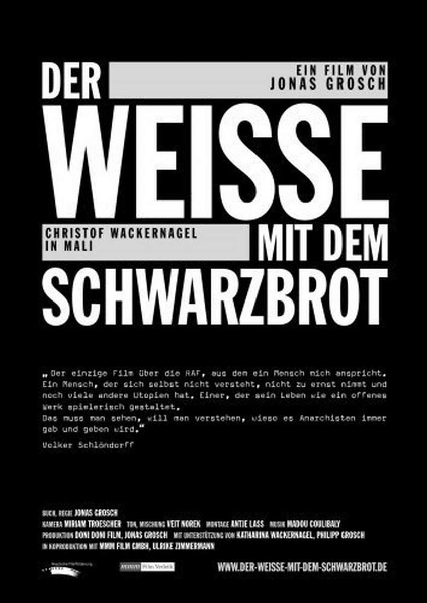 Der Weiße mit dem Schwarzbrot (DVD) Christof Wackernagel