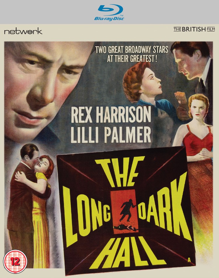 The Long Dark Hall (Blu-ray) Rex Harrison Lilli Palmer Ballard Berkeley