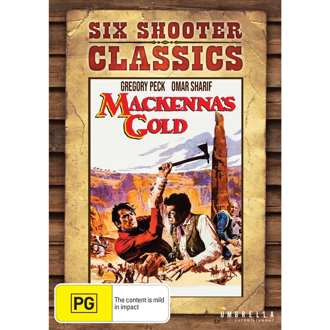 Mackenna's Gold   Gregory Peck, Omar Sharif, Telly Savalas (DVD) Gregory Peck