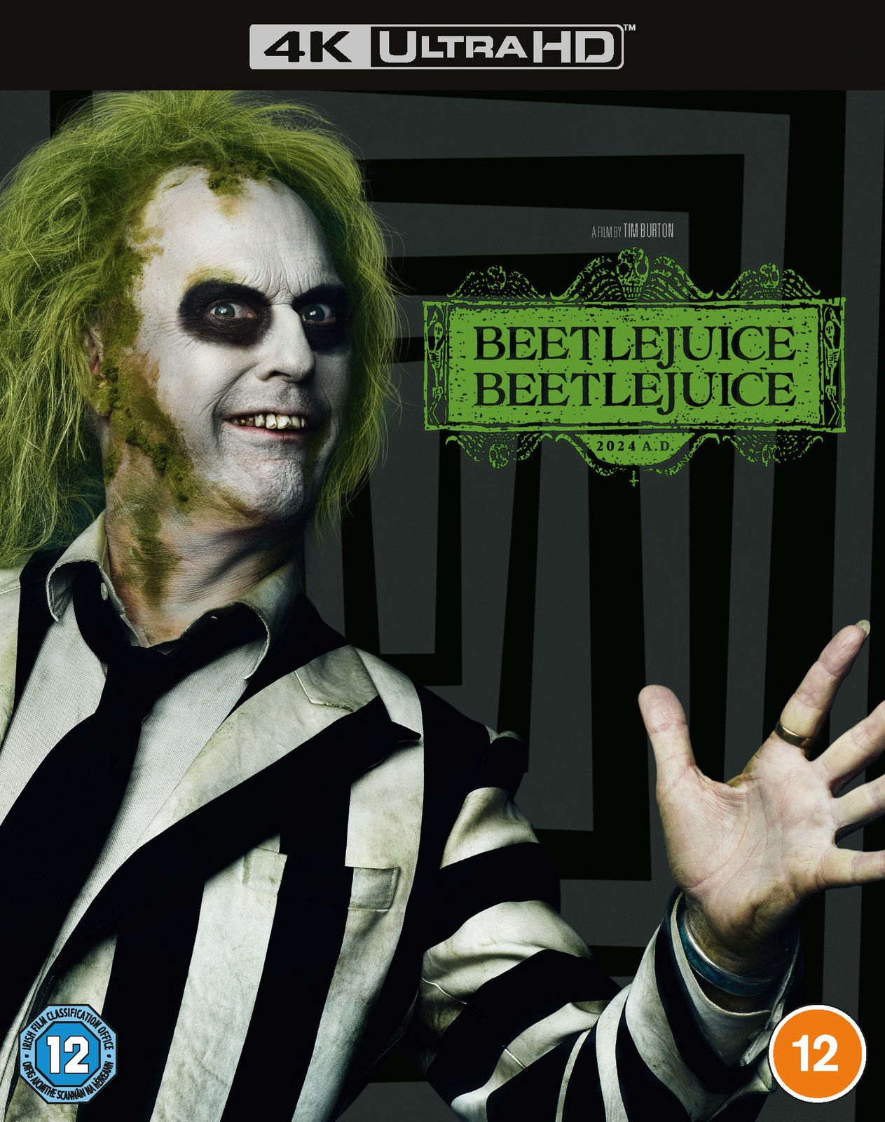 Beetlejuice Beetlejuice (4K UHD Blu-ray) Monica Bellucci Michael Keaton