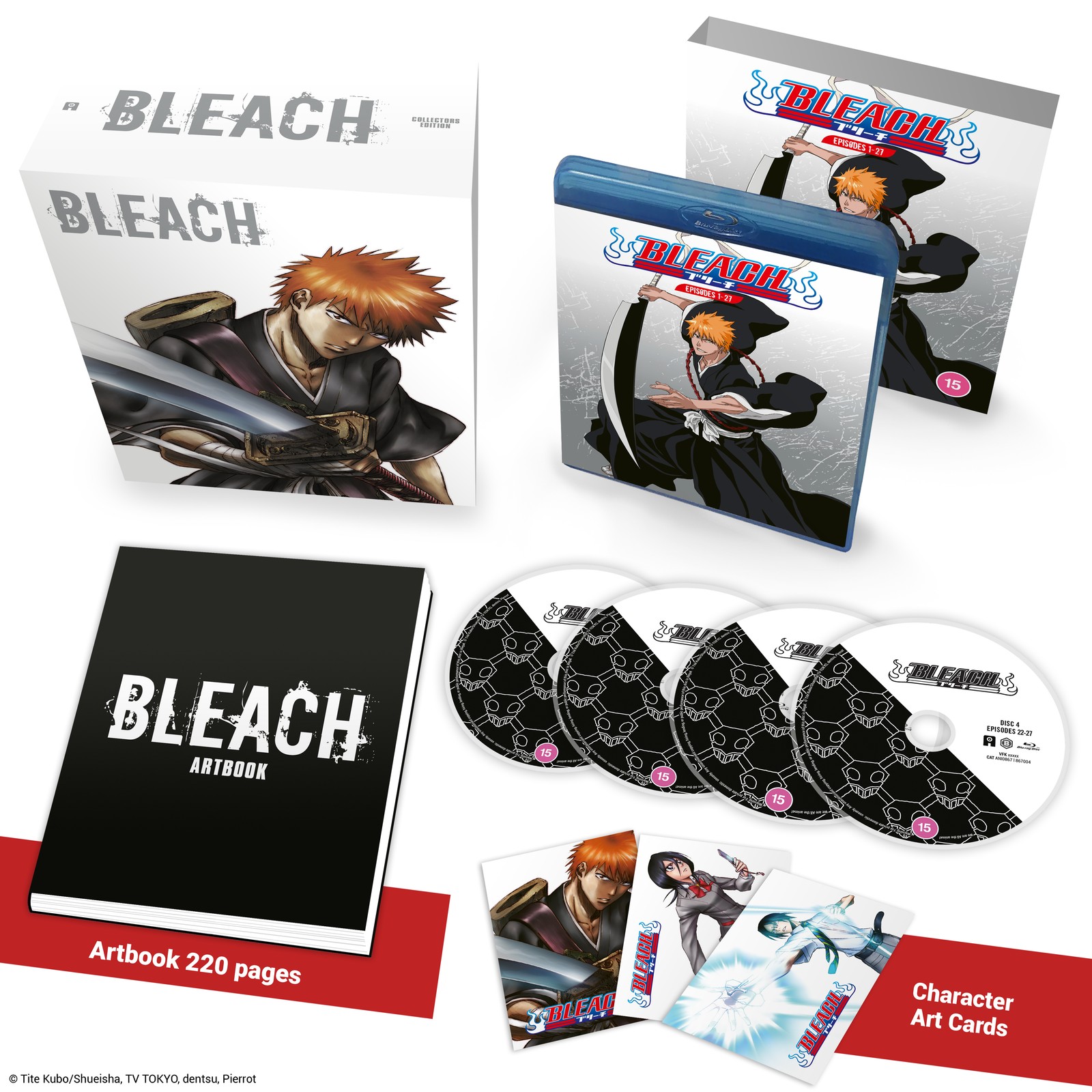 Bleach (Original) - Collector's Set 1 (Limited Collector's Edition) (Blu-ray)