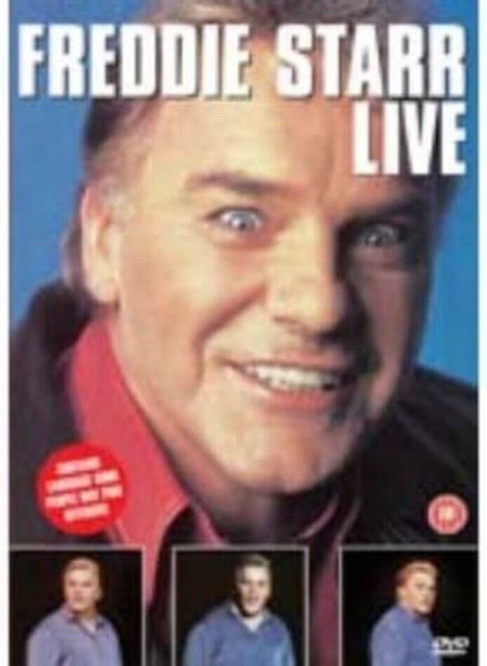Freddie Starr - Live DVD NUOVO Sigillato Versione UK