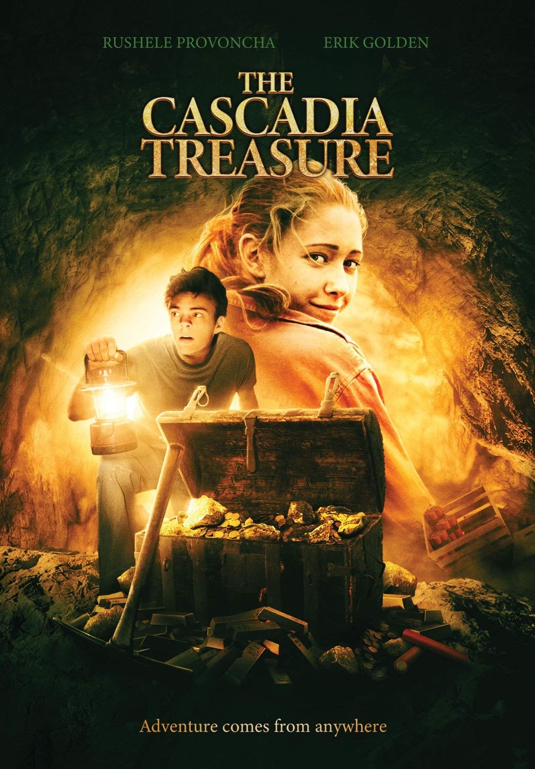 The Cascadia Treasure (DVD) Anne Selcoe Erik Golden Ron Ford