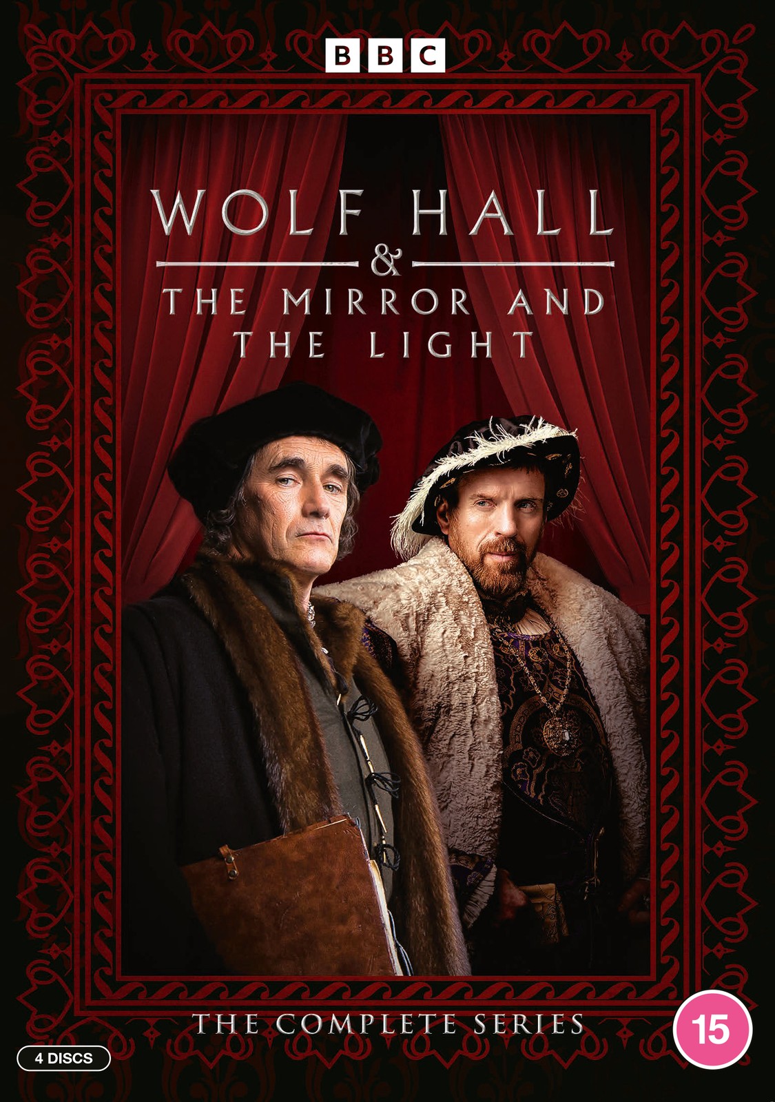 Wolf Hall & the Mirror and the Light (DVD) Damian Lewis Mark Rylance Claire Foy