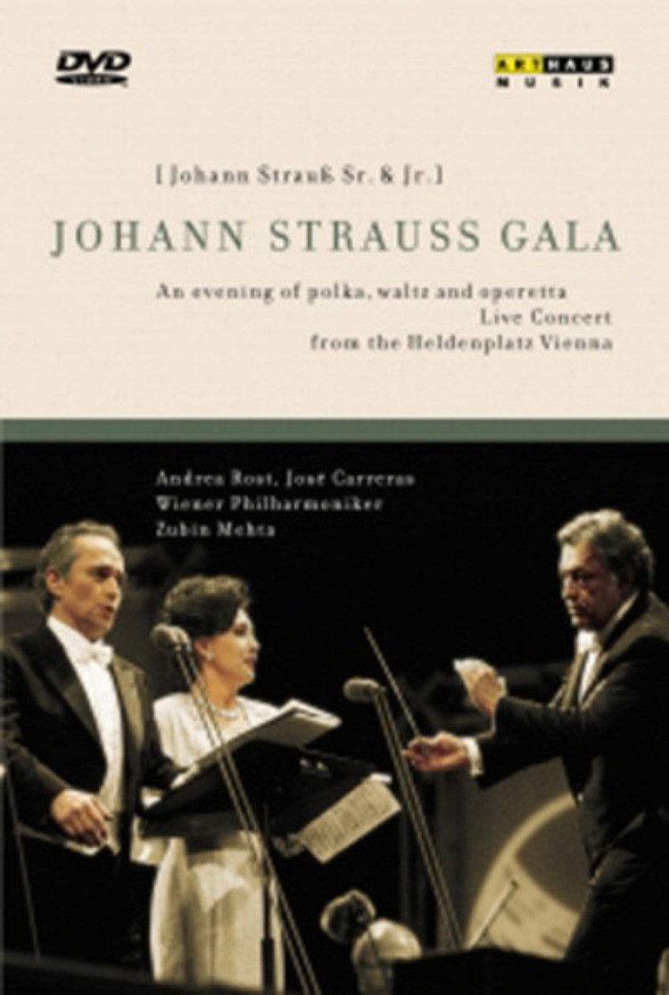 Johann Strauss Gala (DVD) Zubin Mehta Andrea Rost Jose Carreras