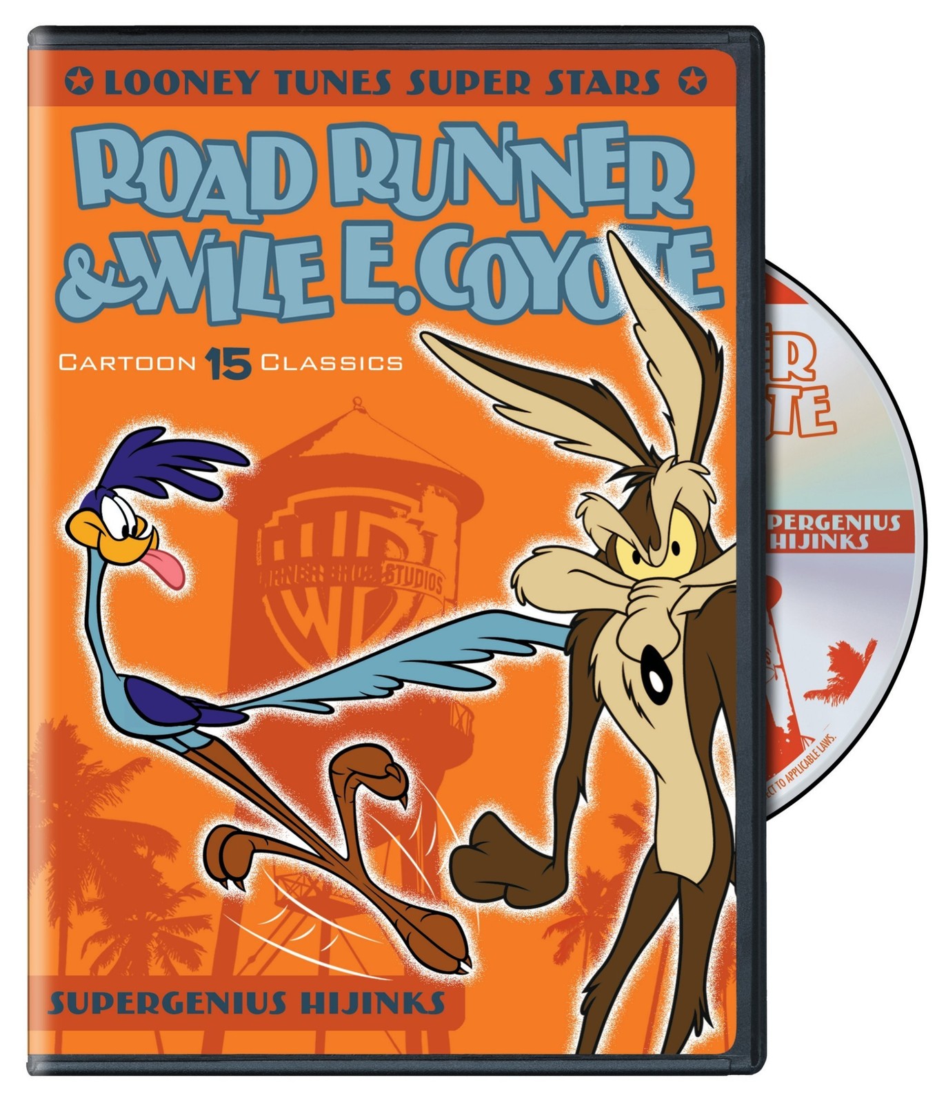 Looney Tunes Super Stars: Road Runner & Wile E. Coyote - Supergenius Hijin (DVD)