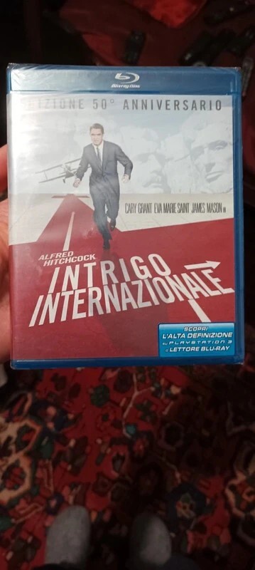 AAA INTRIGO INTERNAZIONALE BLURAY North by northwest HITCHCOCK fuori catalogo