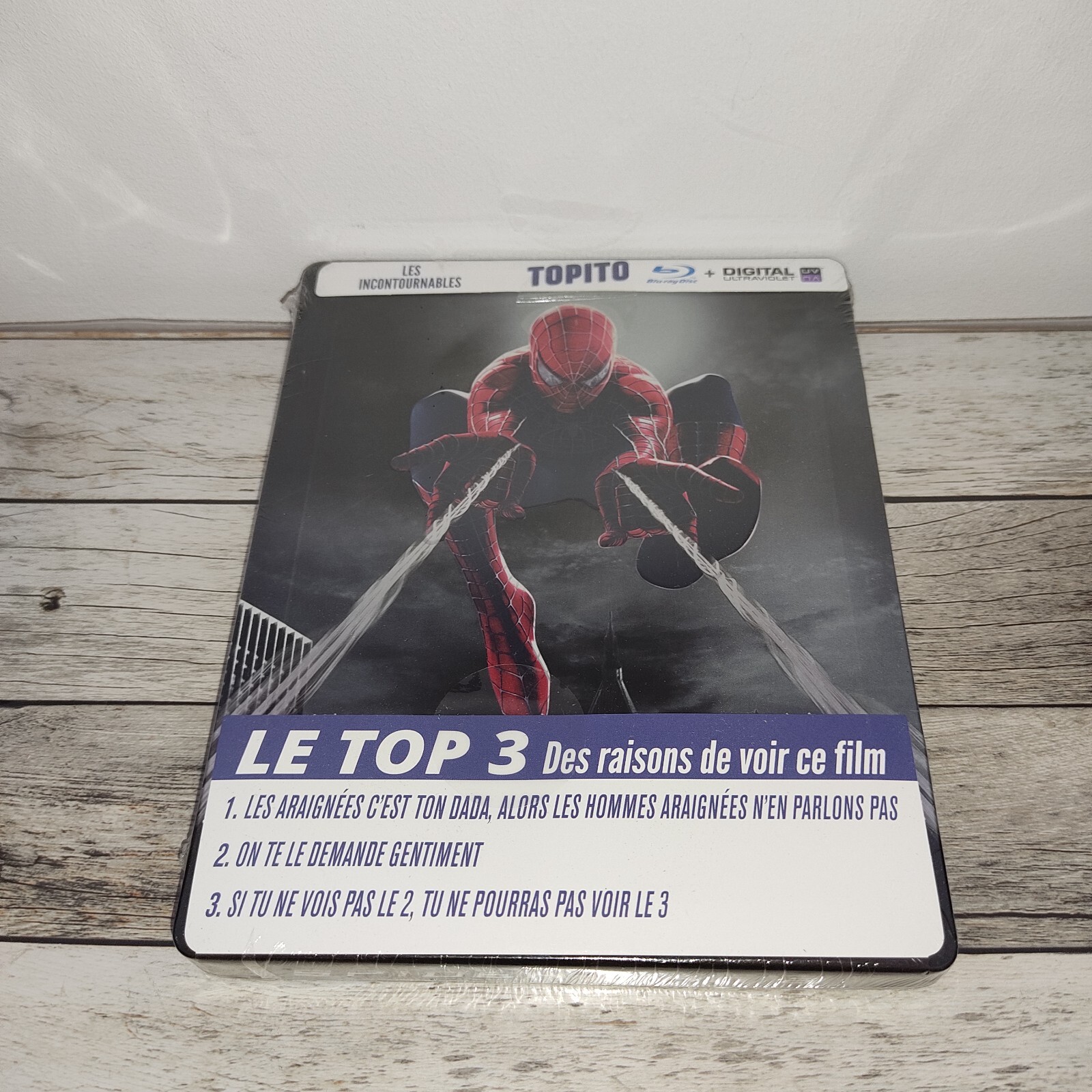 Spider-Man 2 STEELBOOK Embossato (Collezione TOPITO) [Blu-ray] - RARO - NUOVO