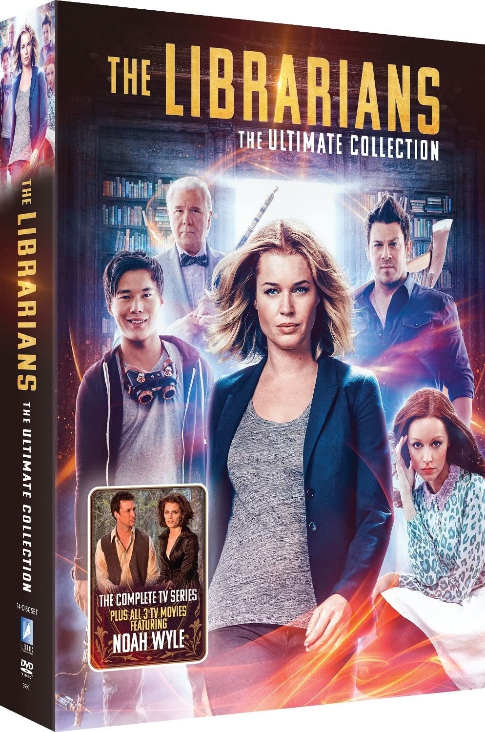 The Librarians: Ultimate Collection Complete Series and Movies (DVD) Lindy Booth
