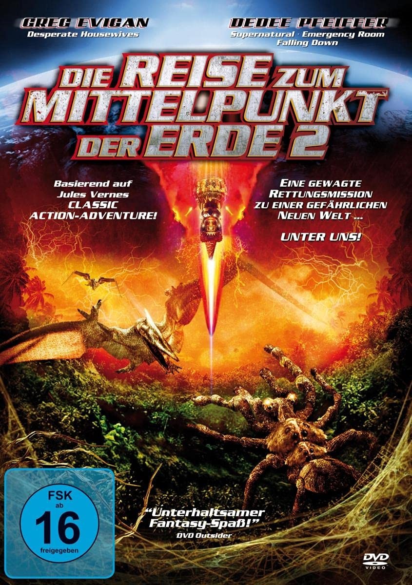 Die Reise zum Mittelpunkt der Erde 2 (DVD) Sara Tomko Jones Davey Scott Wheeler