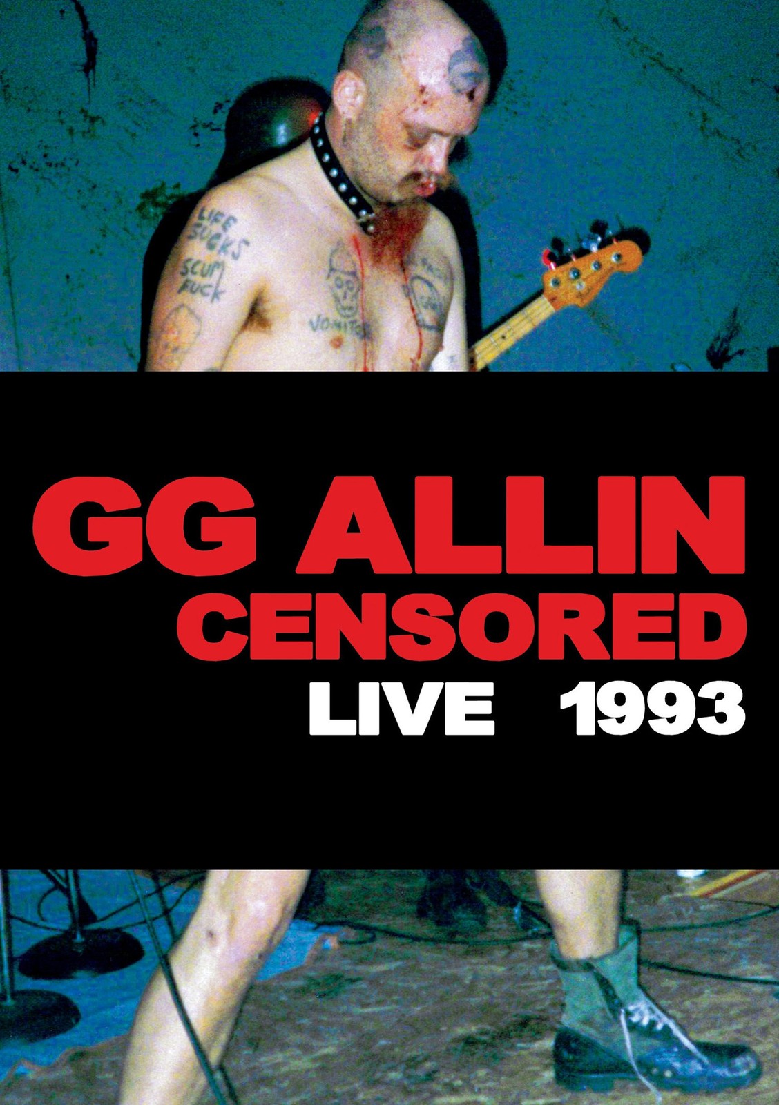 Allin, GG - (Un)Censored: Live 1993 (DVD) GG Allin