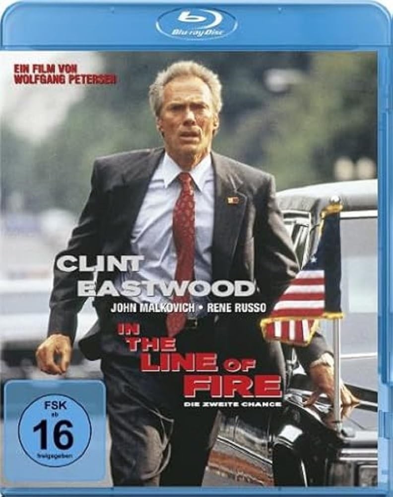 IN THE LINE OF FIRE (BLU-RAY) (Blu-ray) Clint Eastwood John Malkovich