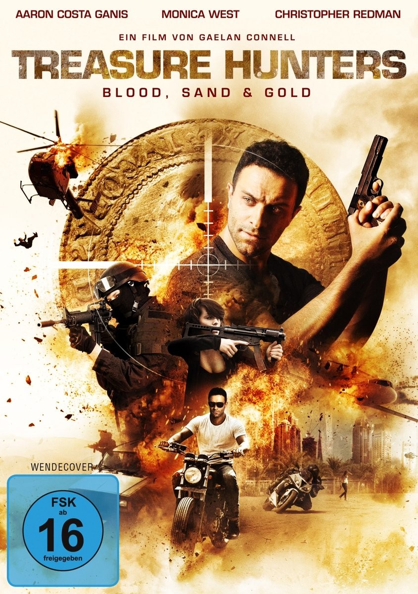 GANIS,AARON COSTA/WEST,MONICA/REDMAN,CHRISTOPHER - TREASURE HUNTERS-BLOOD, (DVD)