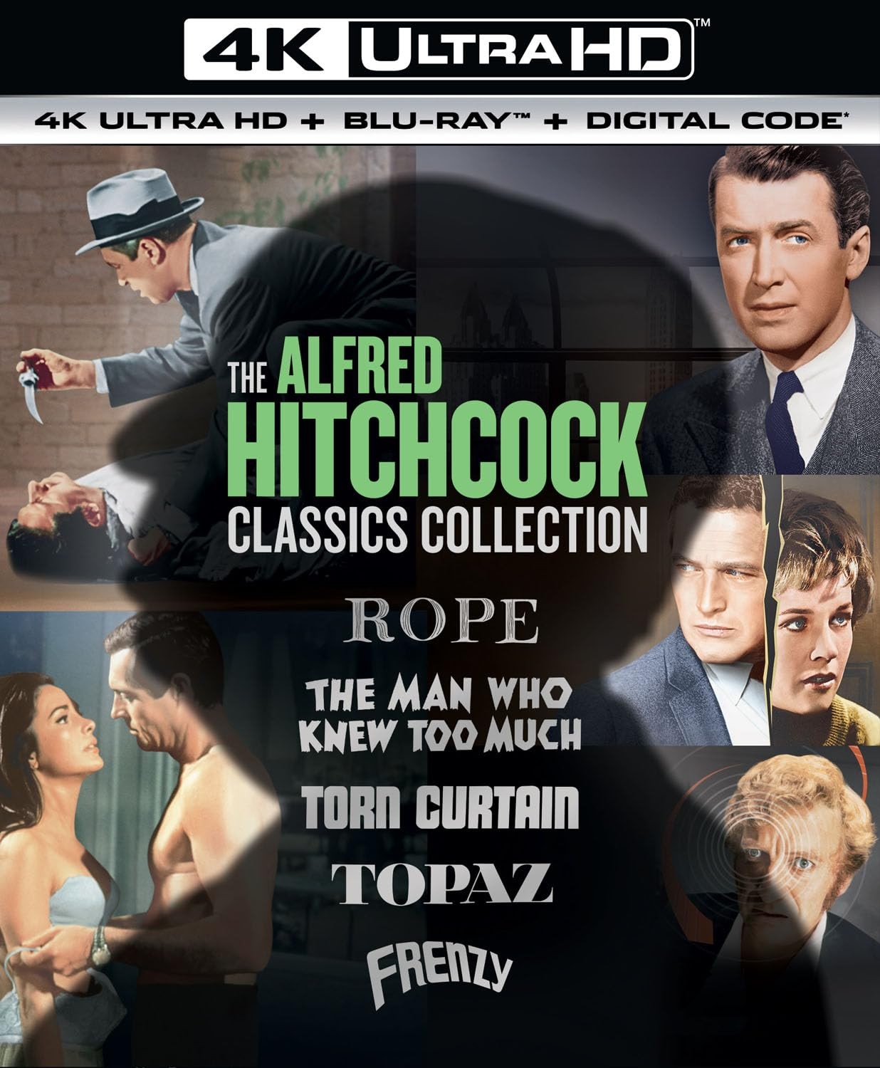 The Alfred Hitchcock Classics Collection (Rope / The Man Who Kn (4K UHD Blu-ray)