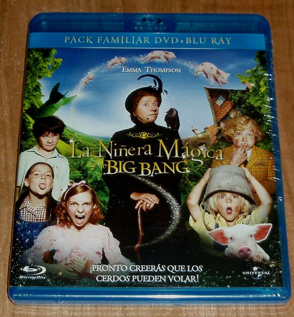 La Babysitter Magica Y Il Big Bang Blu-Ray + DVD Nuovo Sigillato Commedia (Senza
