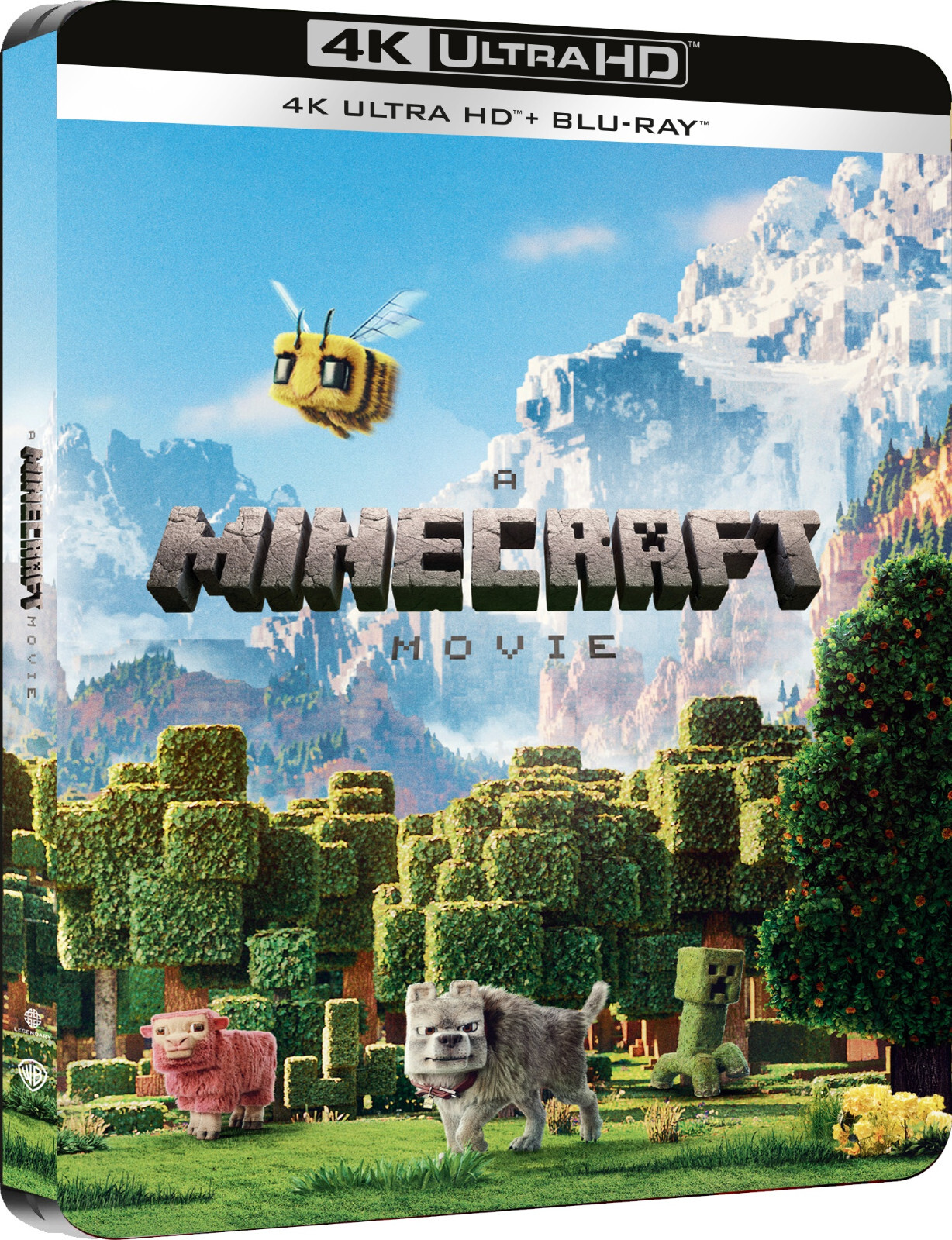 Un film Minecraft - Steelbook 2 Day Scene (4K Ultra HD + Blu-Ray Disc - Steelboo