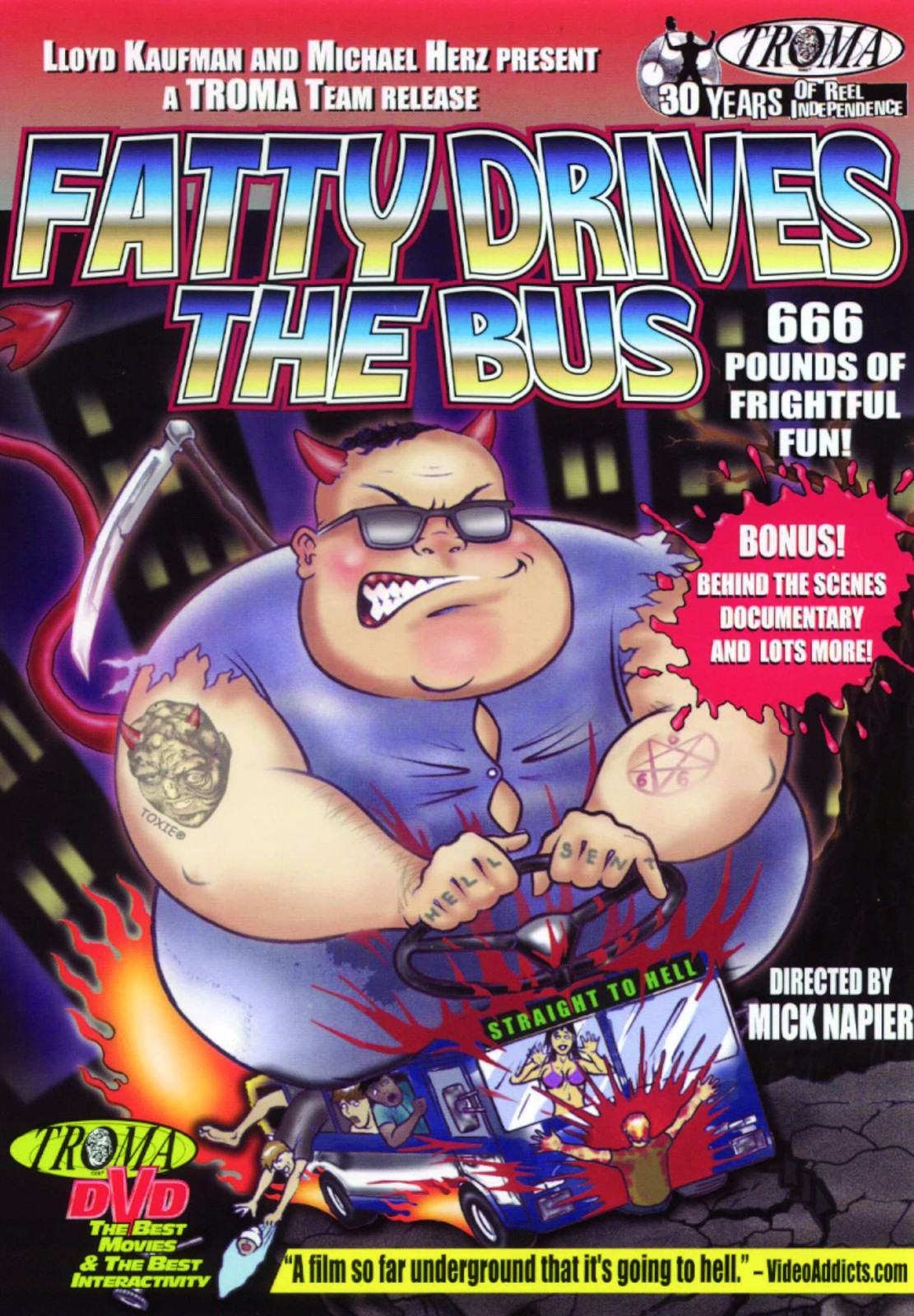 Fatty Drives the Bus (DVD) Scot Robinson Joe Bill Ken Manthey Dave Adler