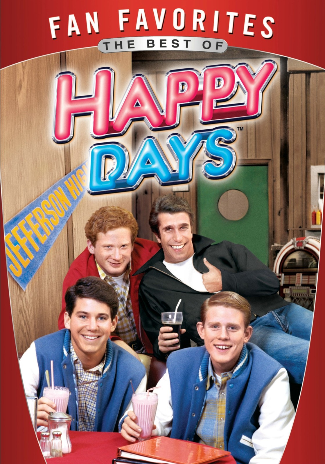 Fan Favorites: The Best of Happy Days (DVD) Al Molinaro Ron Howard Don Most
