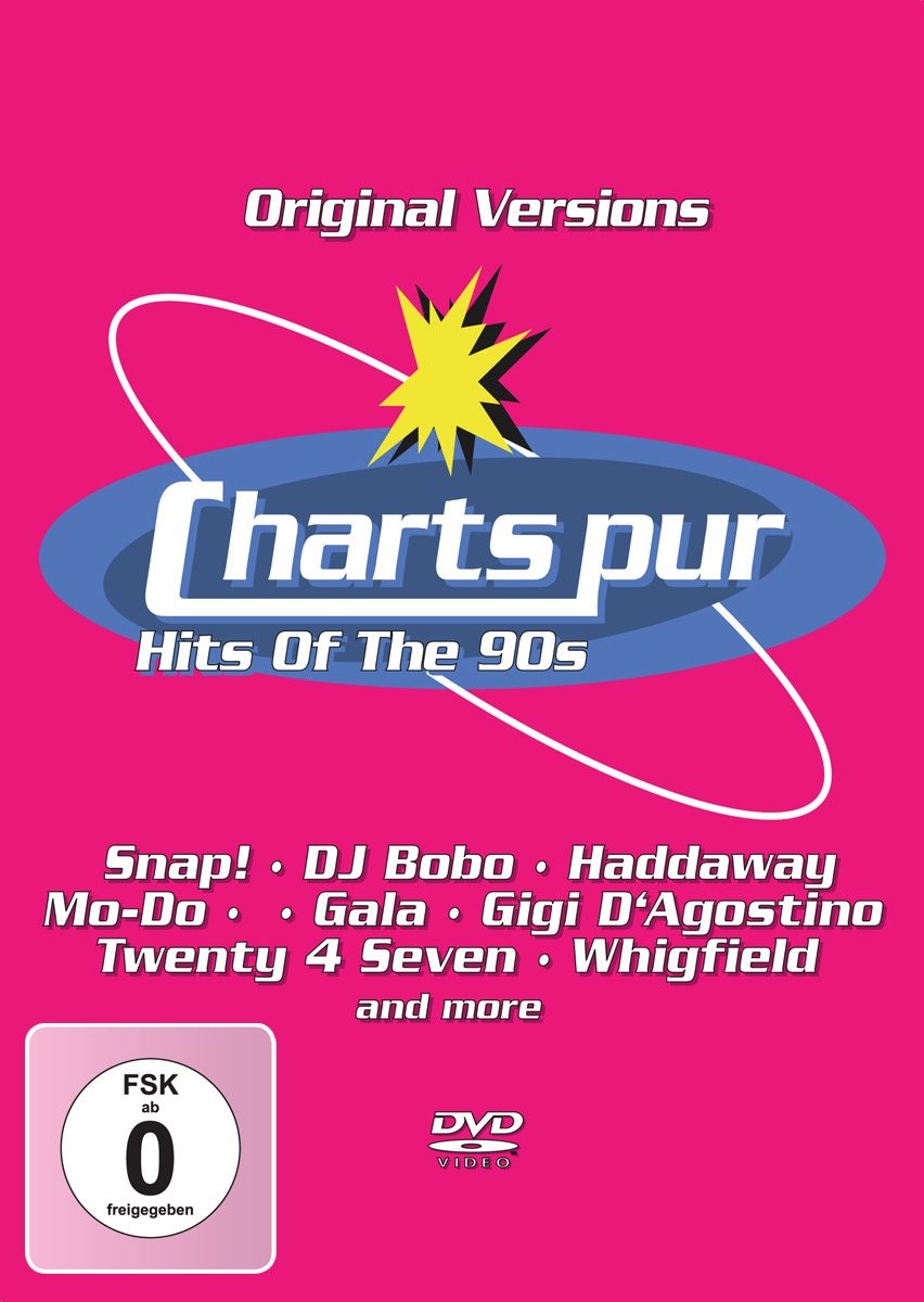 Charts Pur - Hits Of The 90s (DVD) Various