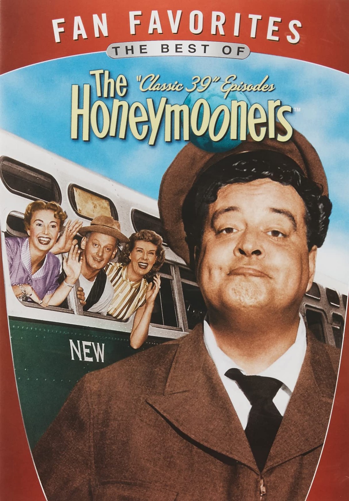 Fan Favorites: The Best of The Honeymooners (DVD) Jackie Gleason