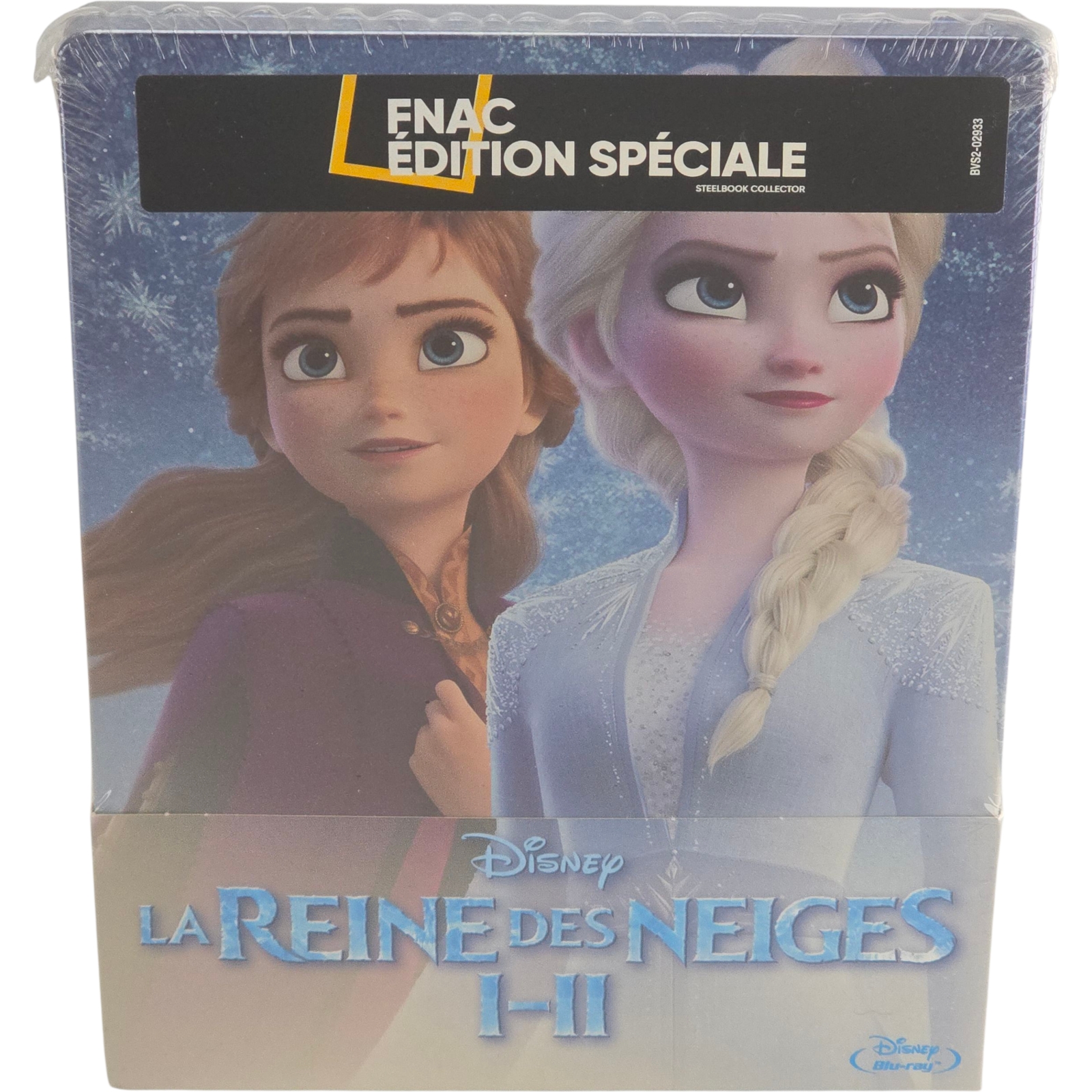 La Frozen 1+2 Disney Blu-Ray Steelbook Fnac Limitata Regione B