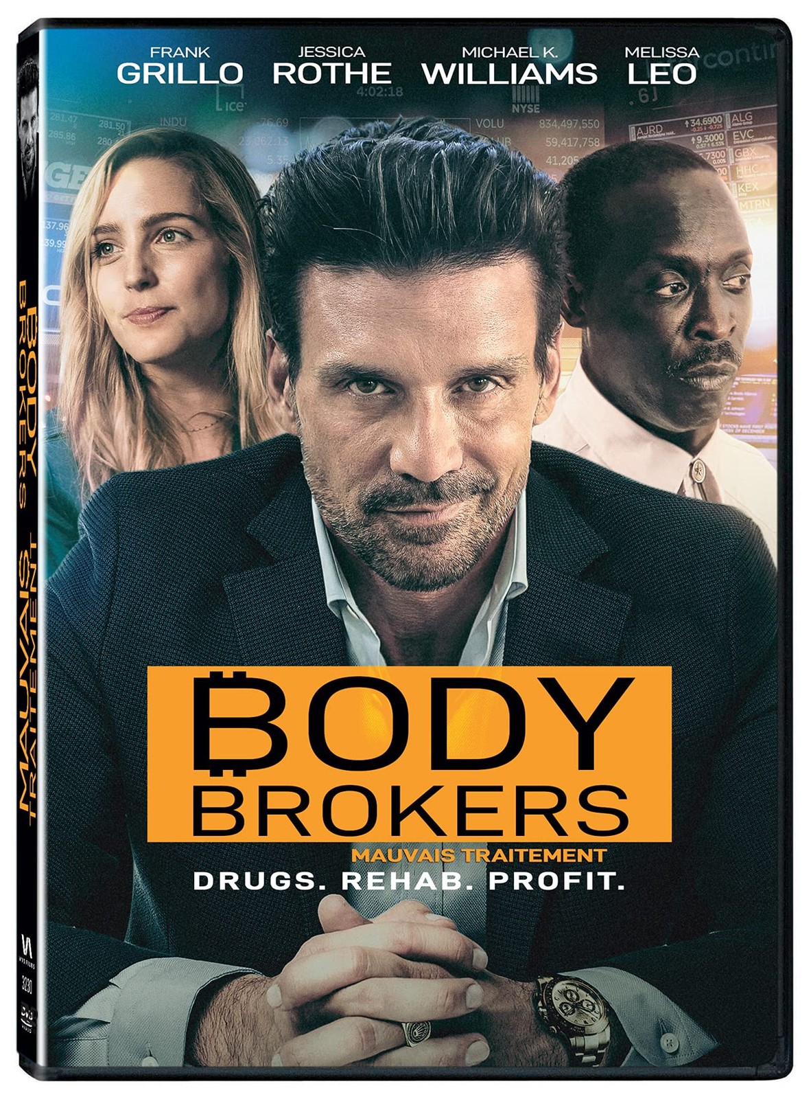 Body Brokers / Mauvais Traitement (DVD) Suzanne Wind Frank Grillo Alice Englert