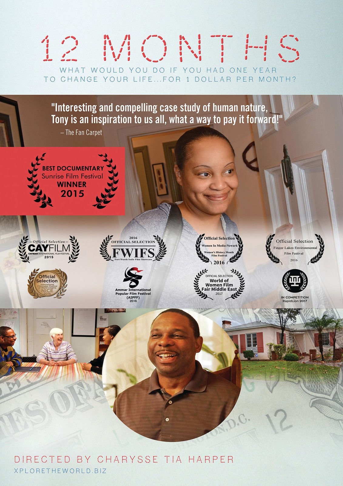 12 Months (DVD) Tony Tolbert Felicia Dukes Judy Vaughan Charysse Tia Harper