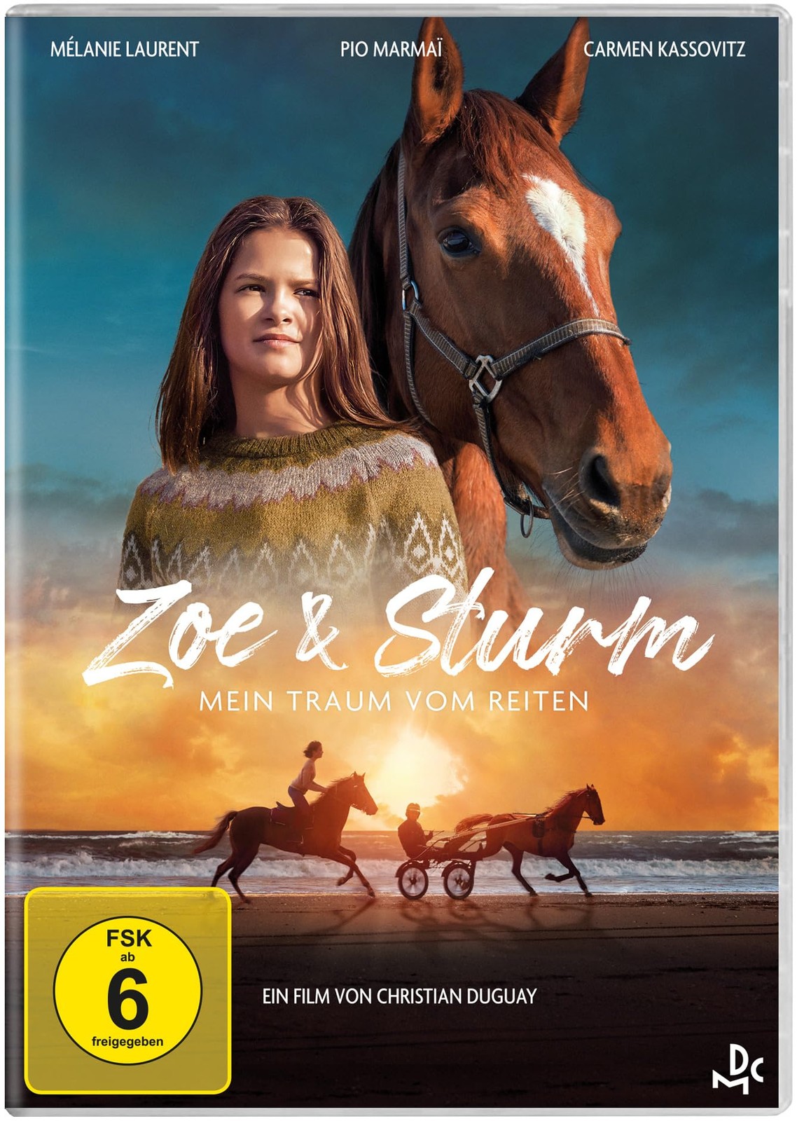 Zoe & Sturm (DVD) Melanie Laurent Mathieu Kassovitz Christian Duguay