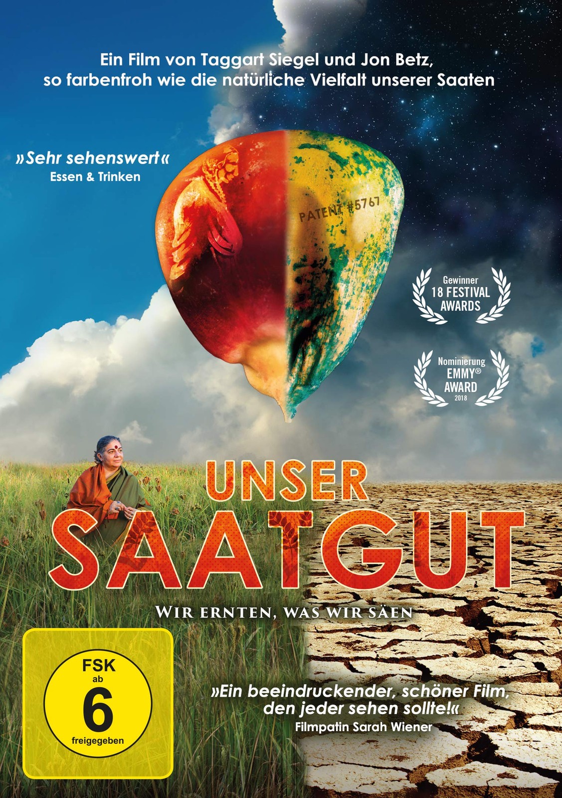 Unser Saatgut - Wir ernten, was wir säen (DVD) Shiva Vandana Goodall Jane Percy