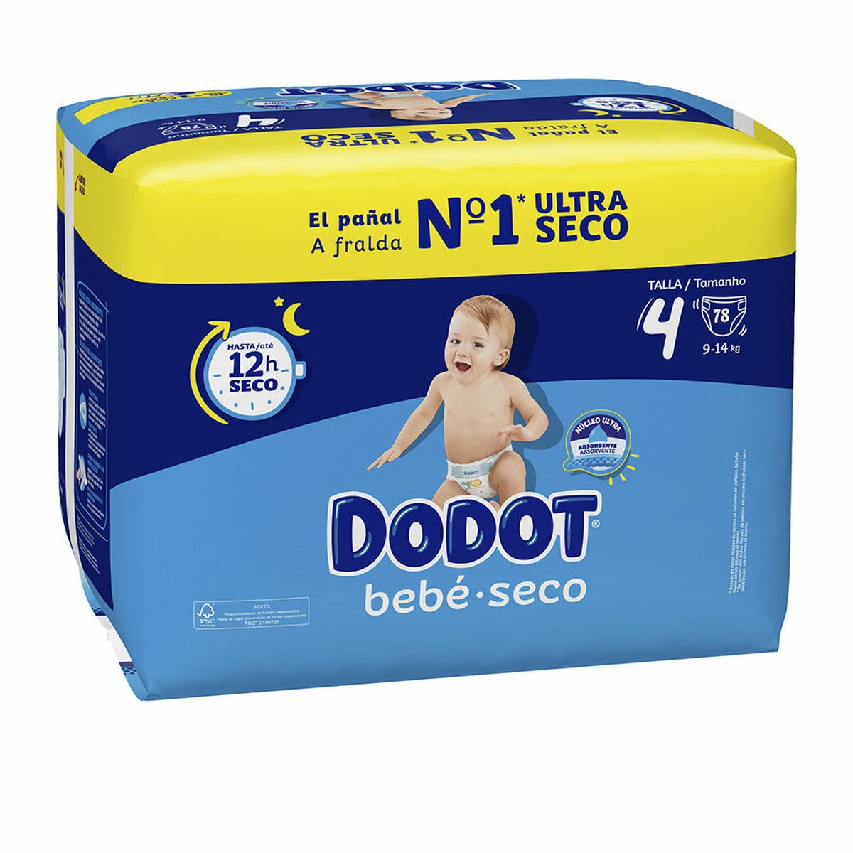 Pannolini Dodot Etapas 4 78 Unità
