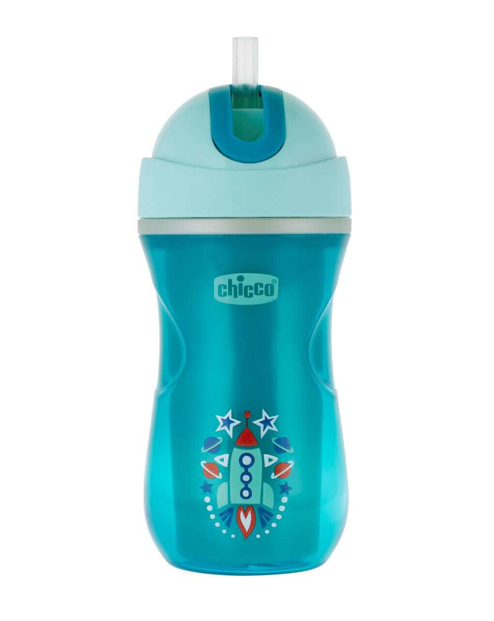 Chicco Tazza Sport con Cannuccia Azzurra 14 mesi+ 69912