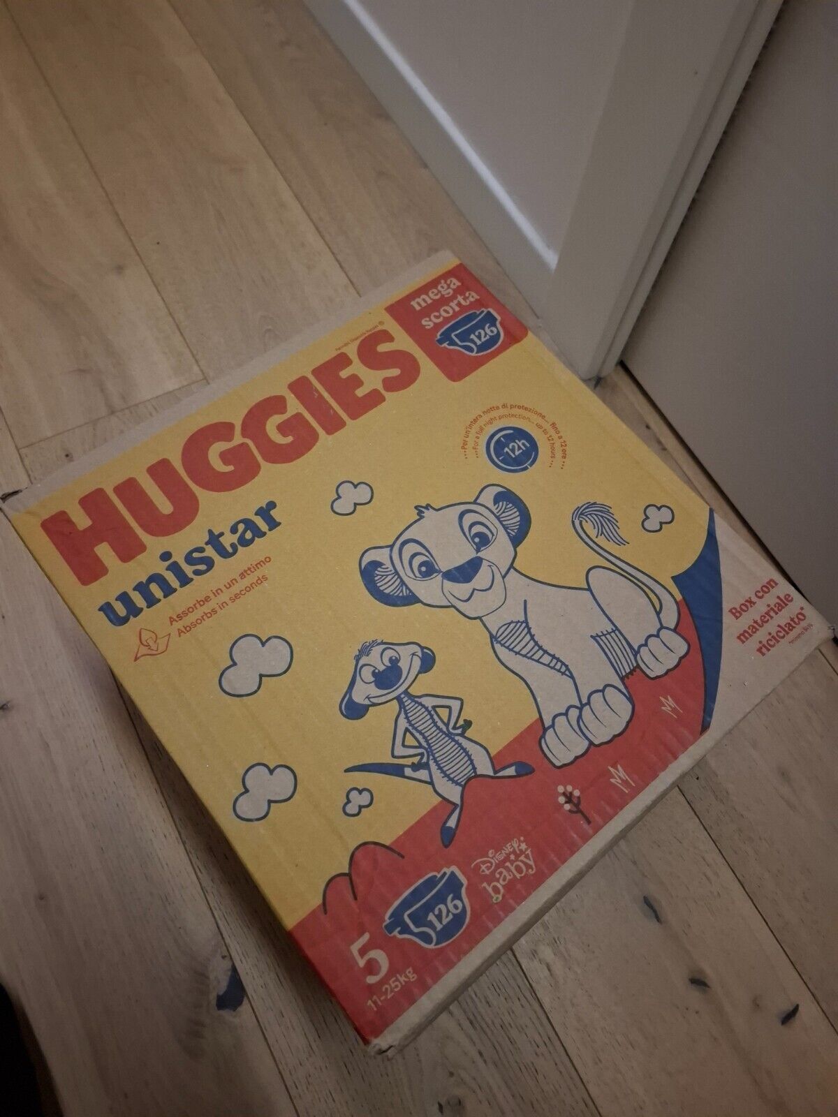 Huggies Unistars Mega Pack Taglia 5 126 Pannolini